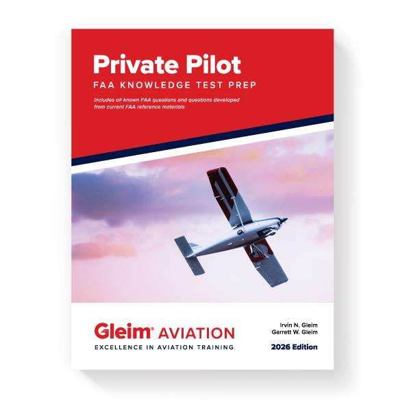 Private Pilot Test Guide by Gleim 2026