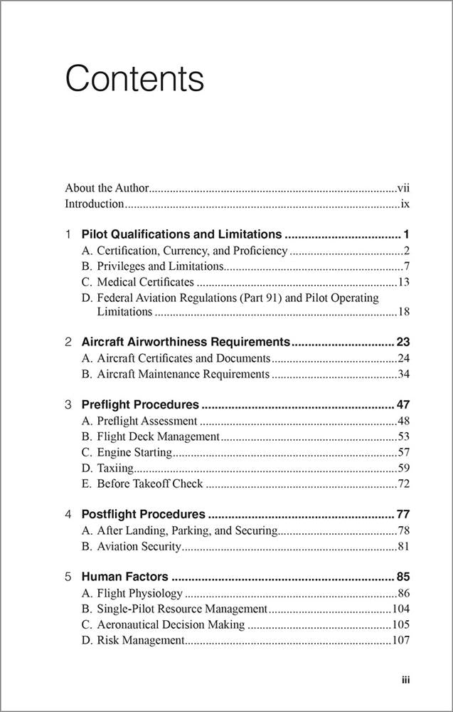 Private Pilot Oral exam guide by ASA